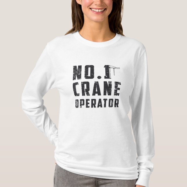 T-shirt No 1 Site de construction des travailleurs de l'ex (Devant)