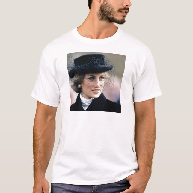 T-shirt No.44 princesse Diana France 1988 (Devant)