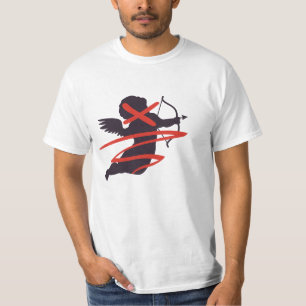 T-shirt No Cupid anti Valentine