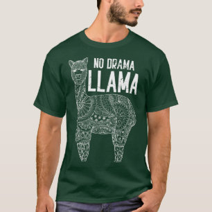 T-shirt No Drama Llama