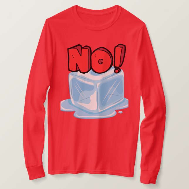 T-shirt « No Ice » (Design devant)