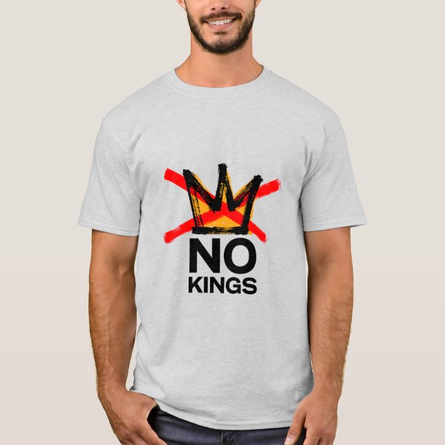 T-Shirt No Kings (Devant)