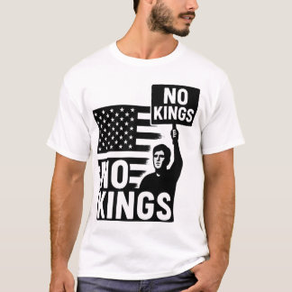 T-shirt No kings in America 