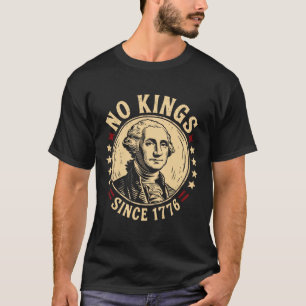 T-shirt No Kings In America 1776 Save Democracy United Sta