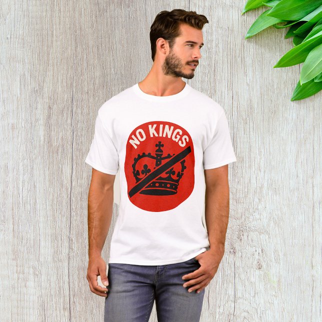 T-shirt No Kings Protest Symbol (Créateur téléchargé)