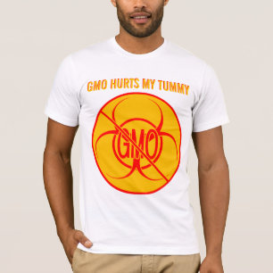 T-shirt No OGM Chemises Bio Risque OGM Personnalisé