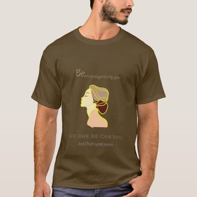 T-shirt No One Be Can You (Devant)