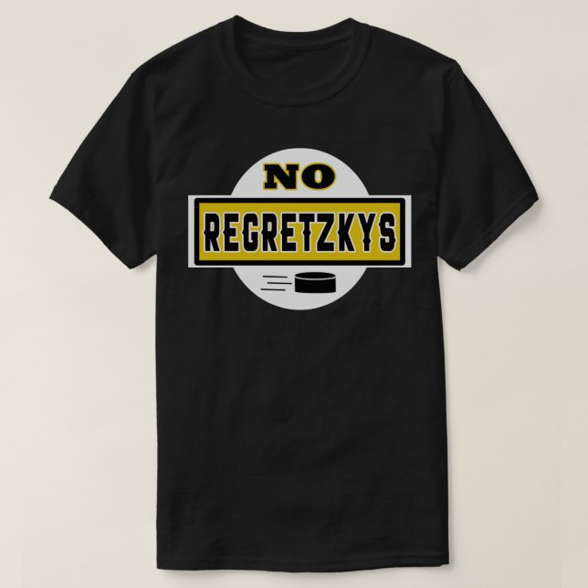 T-shirt No Regretzkys - LetterKenny Fan Art Sticker (Design devant)