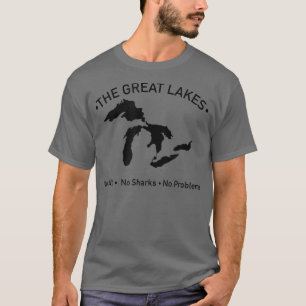 T-shirt No Salt, No Sharks, No Problem