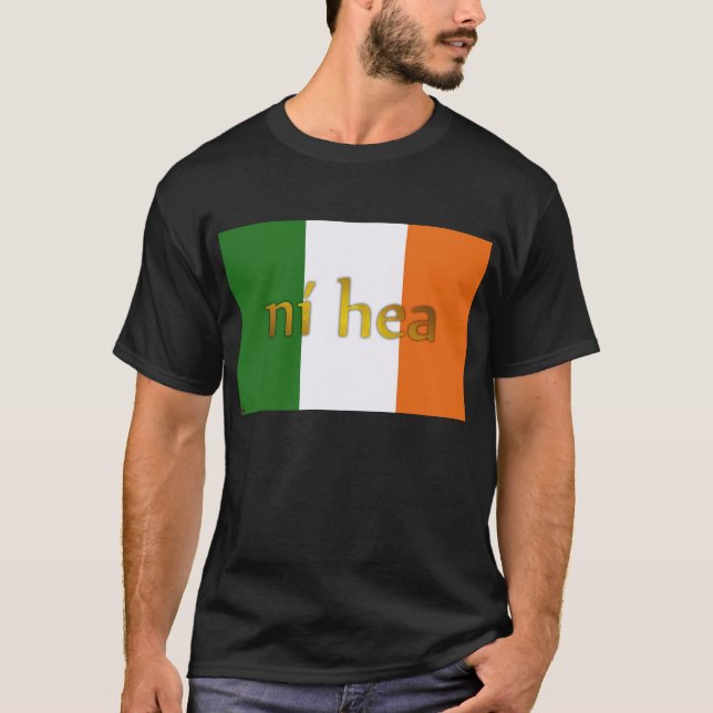 T-shirt NO (version irlandaise) (Devant)