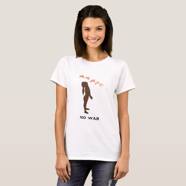 T-shirt No War Original Art Shirt (Devant entier)