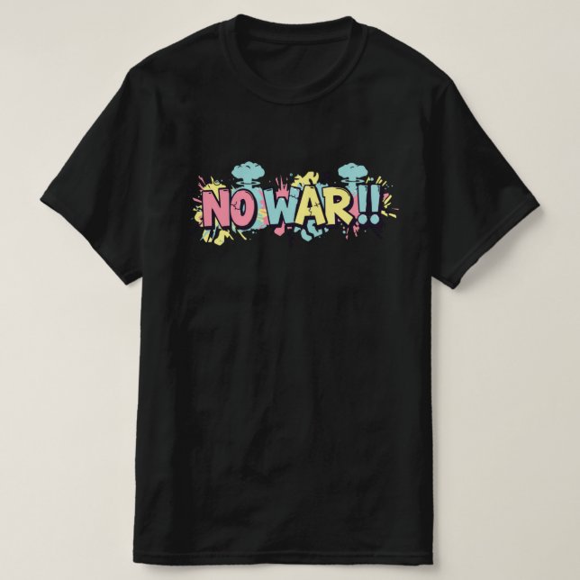 T-shirt No Wars (Design devant)
