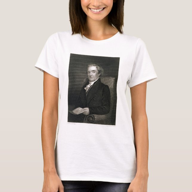 T-shirt Noah Webster (1758-1843) gravée par Frederick W. (Devant)