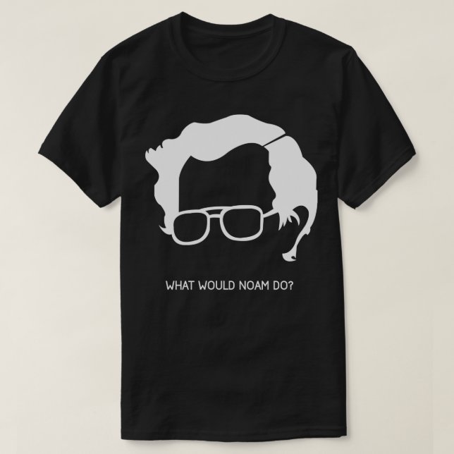 T-shirt Noam Chomsky (Design devant)