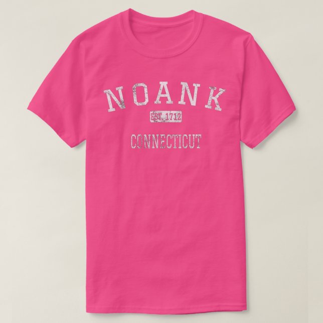 T-shirt Noank Connecticut CT Vintage (Design devant)