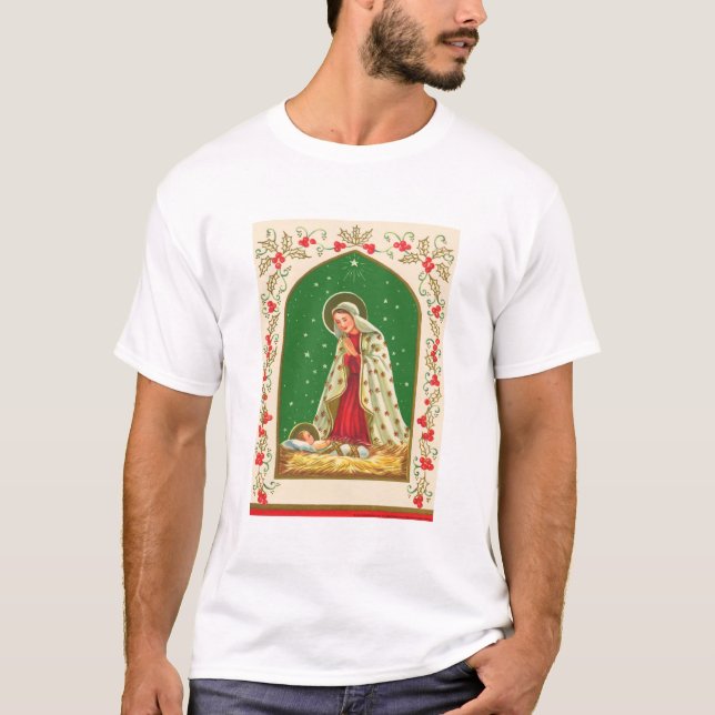 T-shirt NOB165 Mary et bébé Jesus.tif (Devant)
