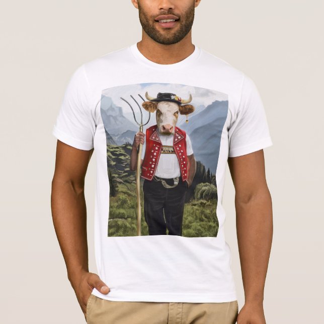 T-shirt Noble Beasts - Dandy Cow (Devant)