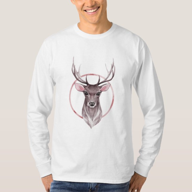 T-shirt Noble cerf 2 (Devant)