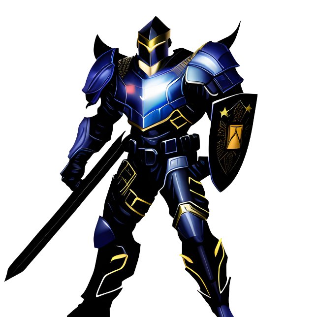 T-shirt Noble guerrier (Créateur téléchargé)