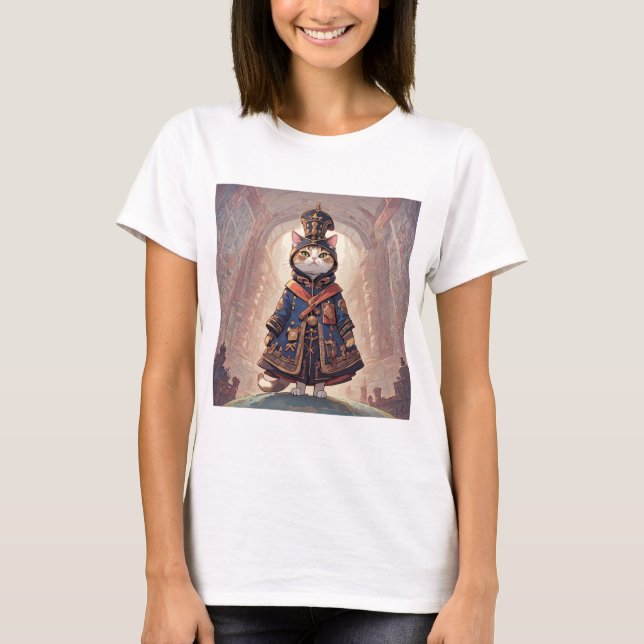 T-shirt Noble Kitty Lord dans la salle (Devant)