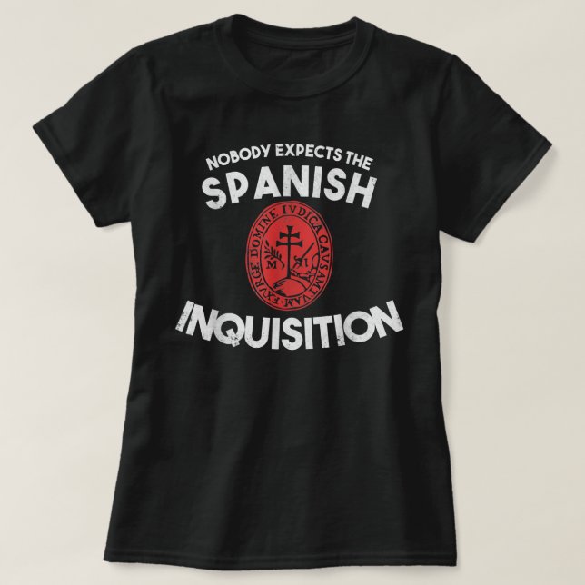 T-shirt Nobody Expects (Design devant)
