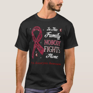 T-shirt Nobody Fights Alone Brain