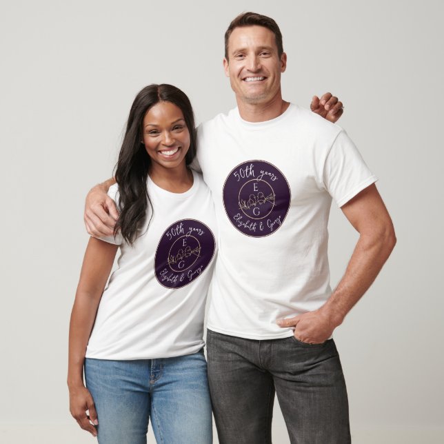 T-shirt Noces d'or (Unisexe)