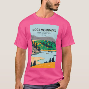 T-shirt Nock Mountains Parc national Lac Windeben Autriche