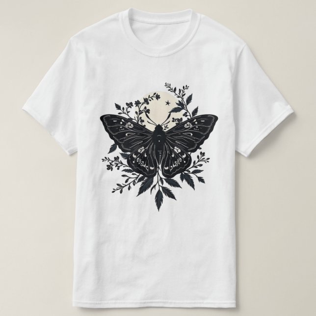 T-shirt Nocturnal Blooms (Design devant)