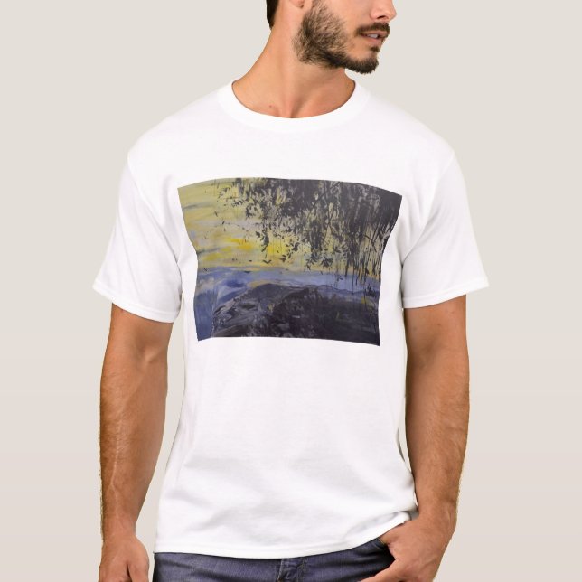T-shirt Nocturne Lucques 2014 de lucioles (Devant)