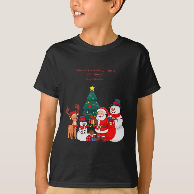 T-shirt Noël1  (Devant)
