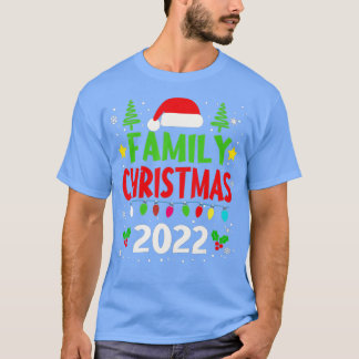 T-shirt Noël 2022 Matching Family Team Père Noël Squad Pa