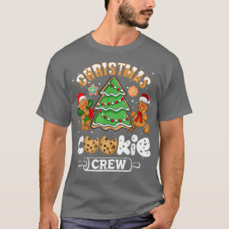 T-shirt Noël 2022 Noël Cookie Baking Team Food