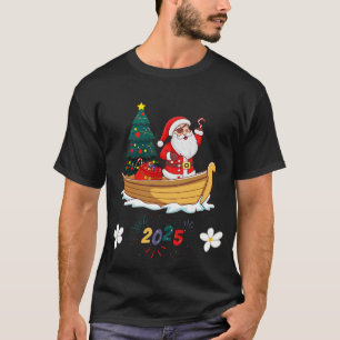 T-shirt Noel 2025 Nouvel An's Eve Santa Claus cadeau
