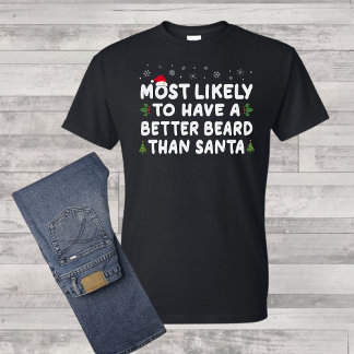 T-shirt Noël A Probablement Mieux De Perles Que Père Noël