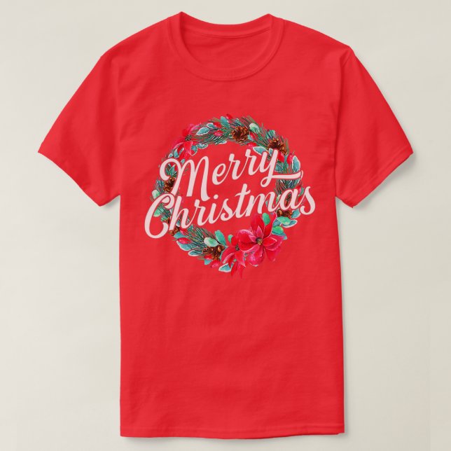 T-shirt Noël Amant Joyeux Noël 2 (Design devant)