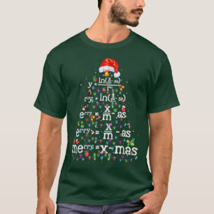 T-shirt Noël amusant Noël Noël Noël Vêtements Maths Noël A