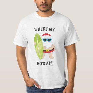 T-shirt Noël amusant où est passé la fête de Père No