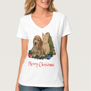 T-shirt Noël animal