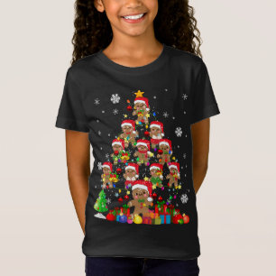 T-Shirt Noël Arbre pain d'épices Noël Père Noël Gingerb
