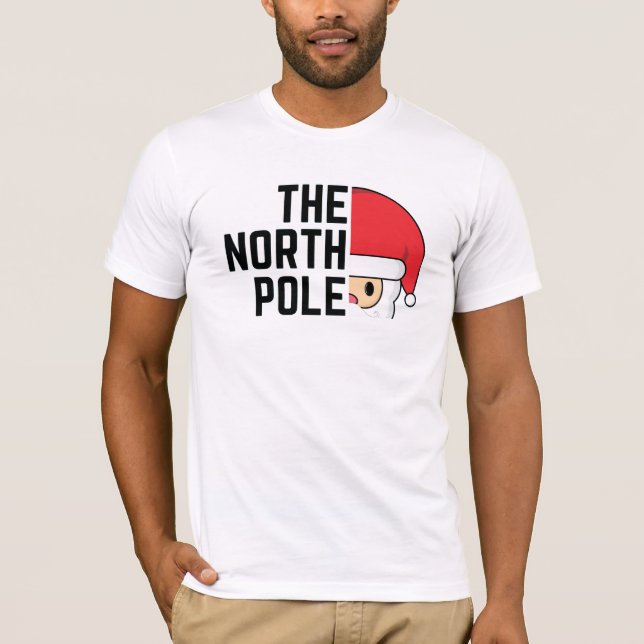 T-shirt Noël au pôle Nord (Devant)