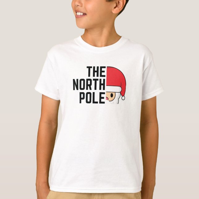 T-shirt Noël au pôle Nord (Devant)