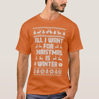T-shirt Noël australien est tout ce que je veux pour Noël 