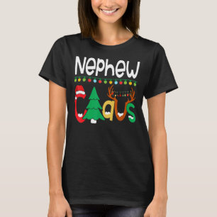 T-shirt Noël aux rennes de Nephew Claus Père Noël