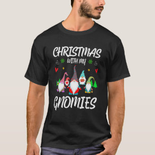 T-shirt Noël avec Mes Gnomies - Shopping Famille Hangin
