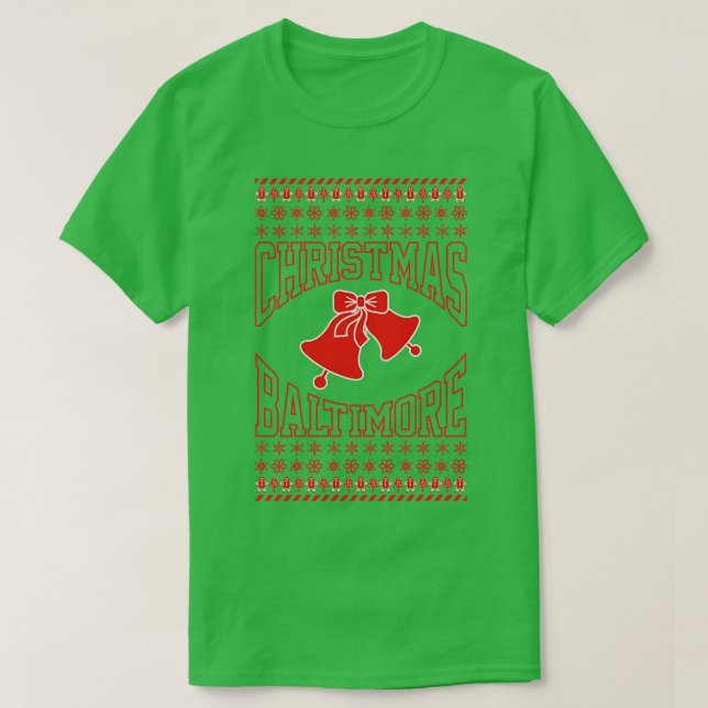T-shirt Noël Baltimore (Design devant)