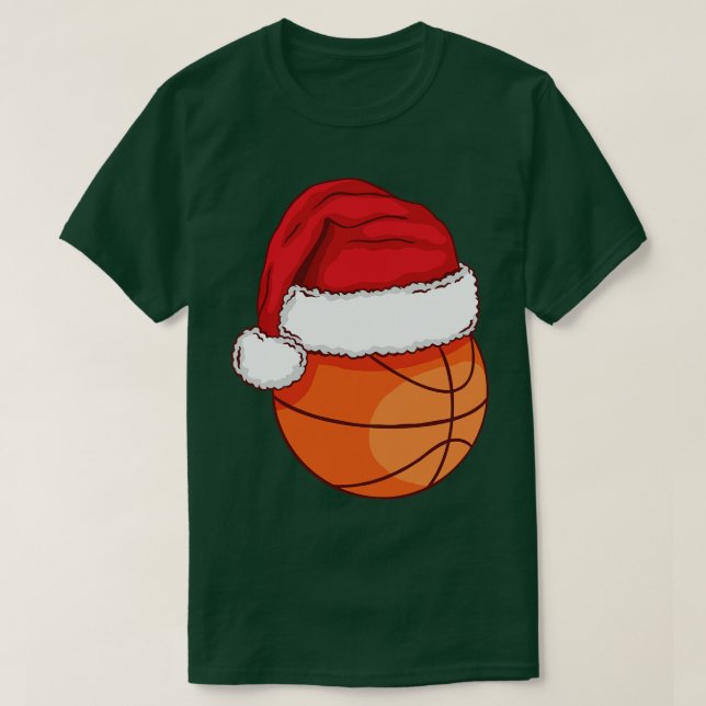 T-shirt Noël Basketball Sports Exercice Ball (Design devant)
