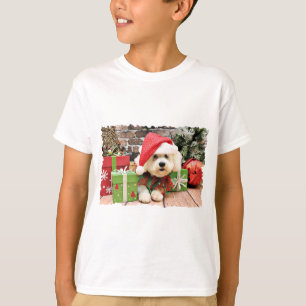 T-shirt Noël - Bichon Frise - marguerite