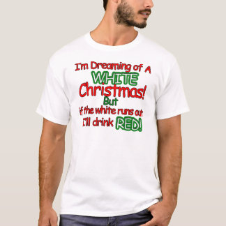T-shirt Noël blanc