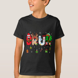 T-shirt Noël Bruh Enfants Adolescents Garçons Humour de No